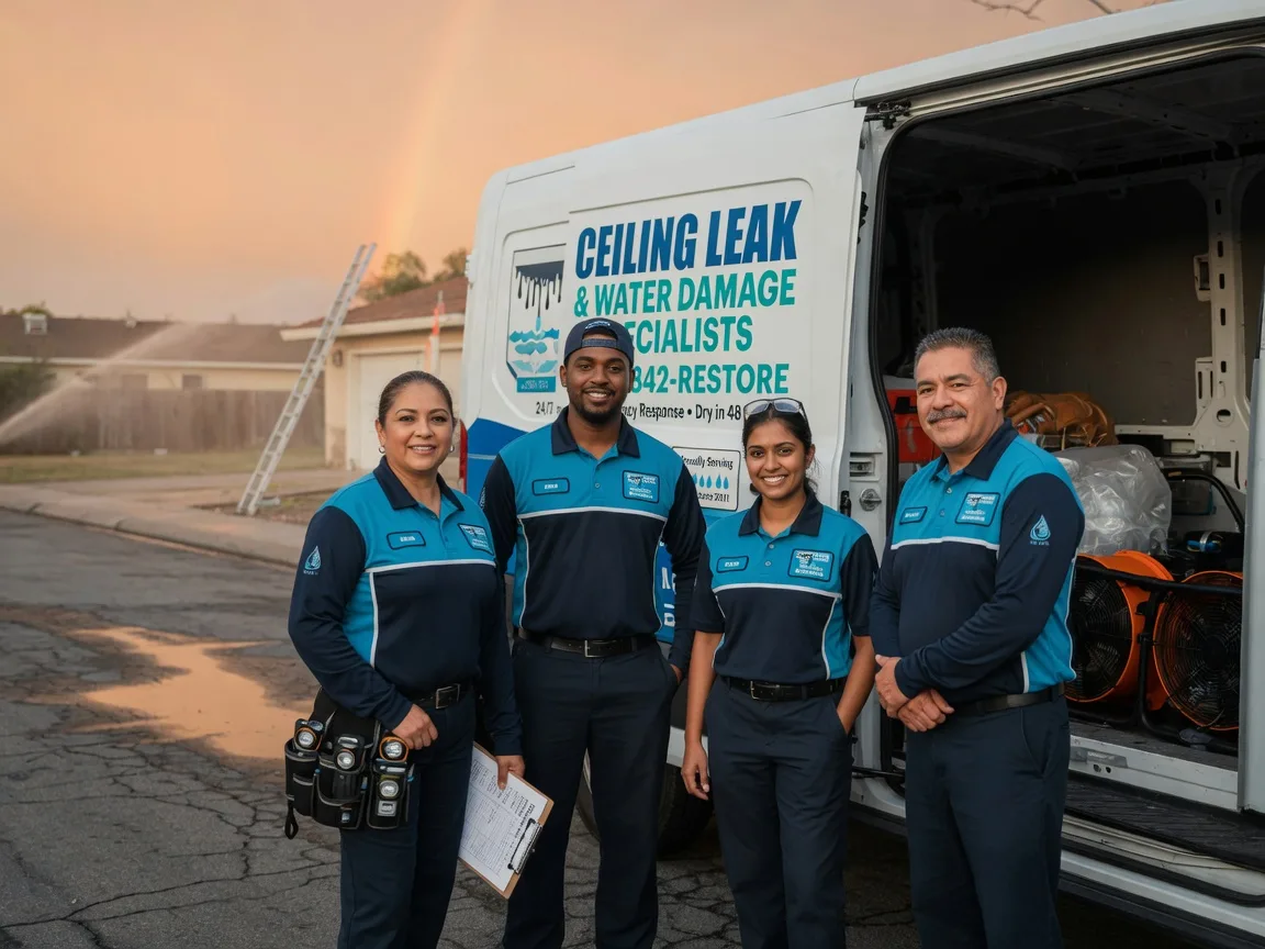 Ceiling Leak Cleanup company in Oak Harbor, OH